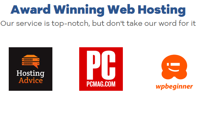 HostGator award winning web hosting service