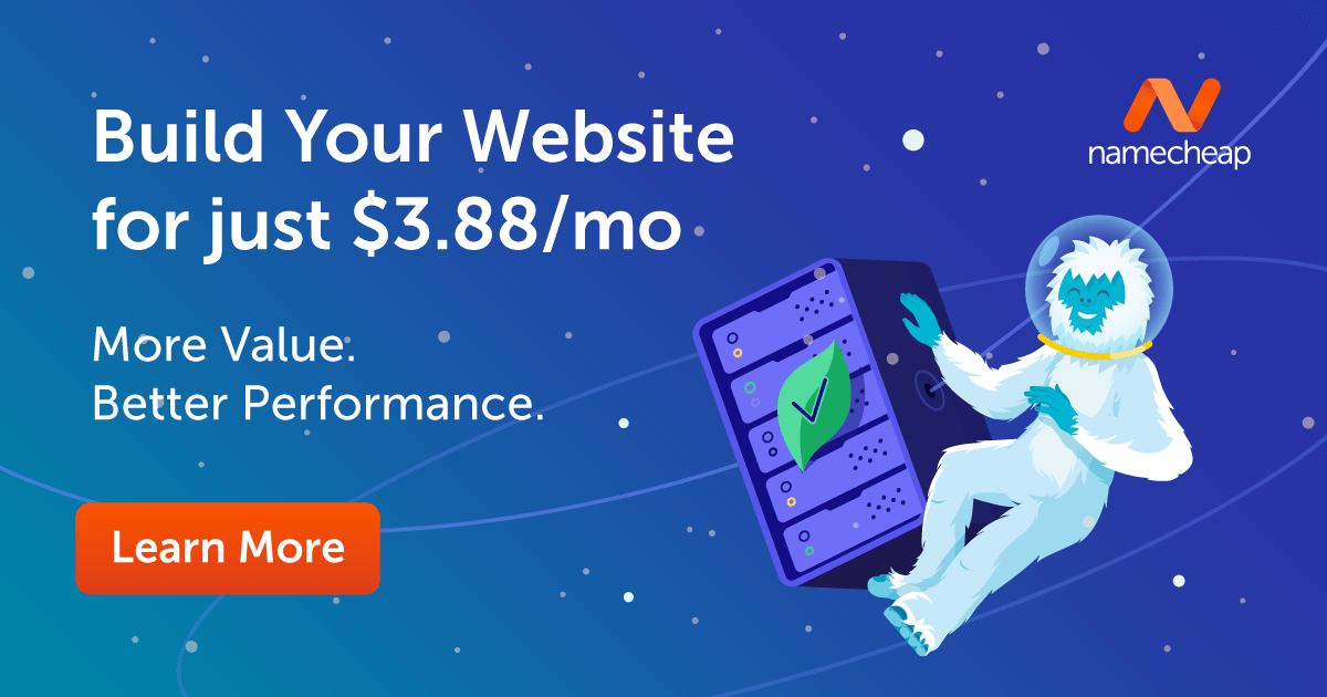 Namecheap web hosting reviews